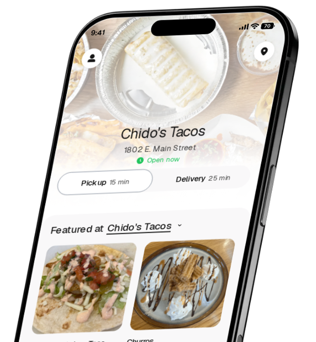 Chido's Tacos app preview