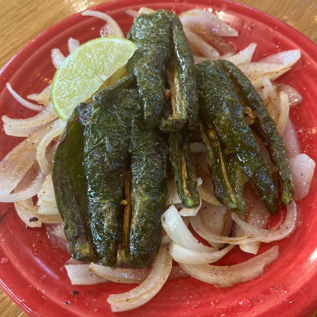 Chiles Toreados.