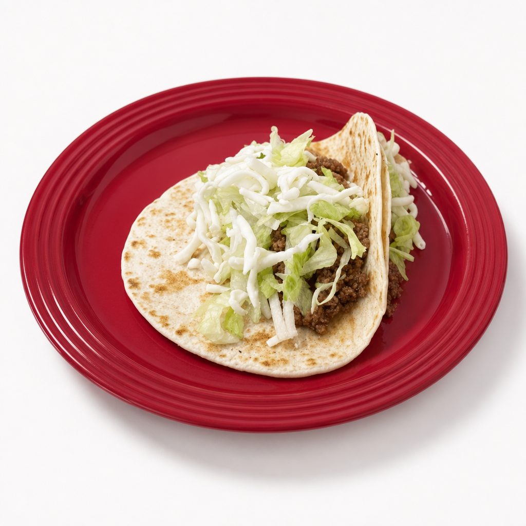 Ground Beef Taco.