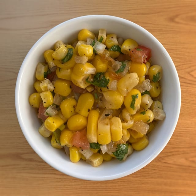 Corn Salsa.