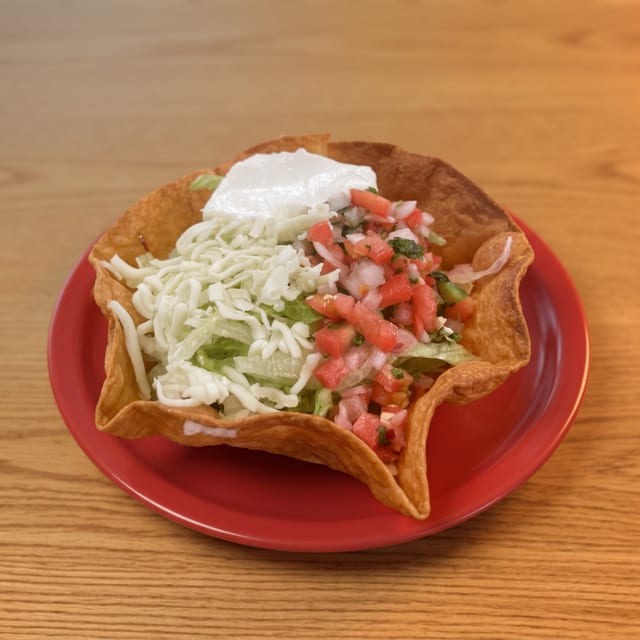 Veggie Taco Salad.