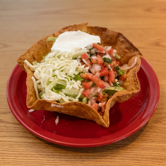 Taco Salad Shrimp.