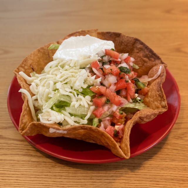 Taco Salad Chorizo.