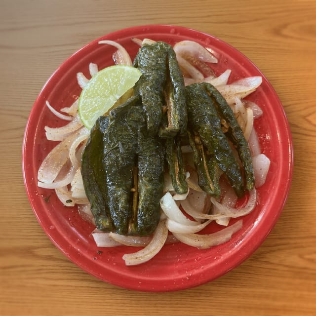 Chiles Toreados.